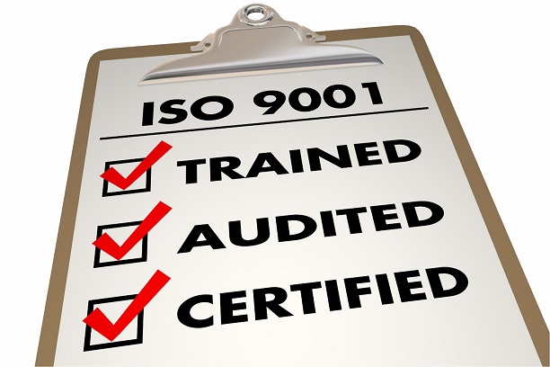 ISO certified checklist